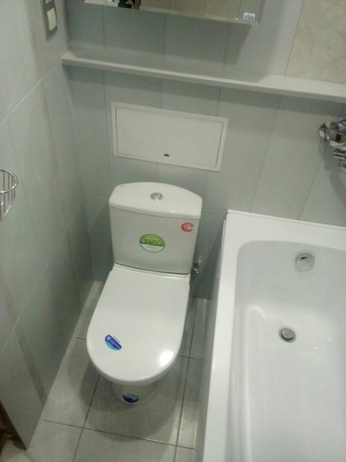 Ванная комната 1, 5 на 1, 3 м! 06