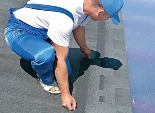 Укладка гибкой черепицы. 05