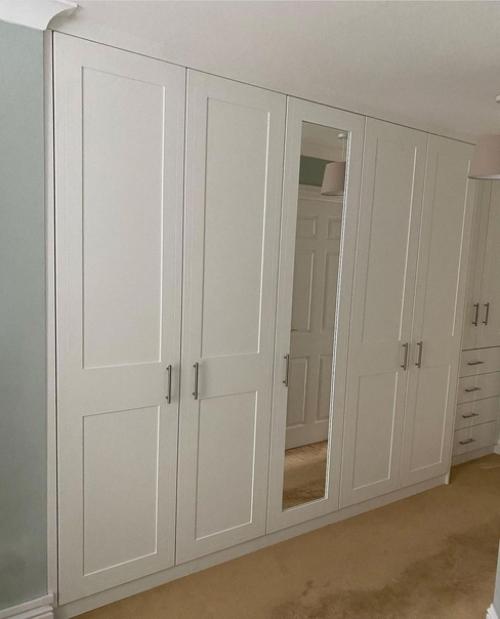 Гардеробная готова.  Наконец - то можно показать результат. 03