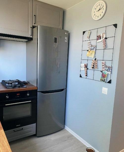 Ремонт на кухне до и после. 08