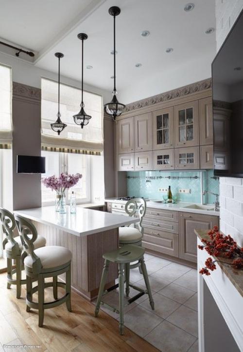 Интерьер 2-х комнатной квартиры площадью 78 кв. 01