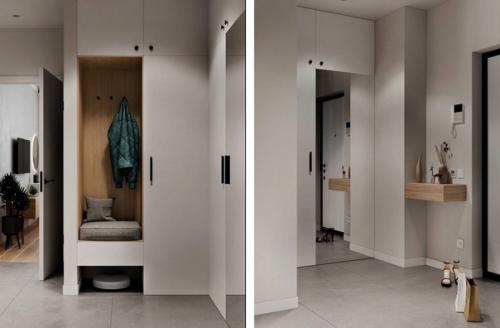 Дизайн квартир в теплых, приятных тонах. 03