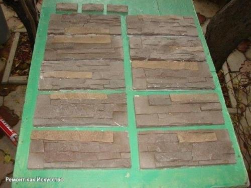 Форма для искусственного камня своими руками. 01 Форма для искусственного камня своими руками. 01