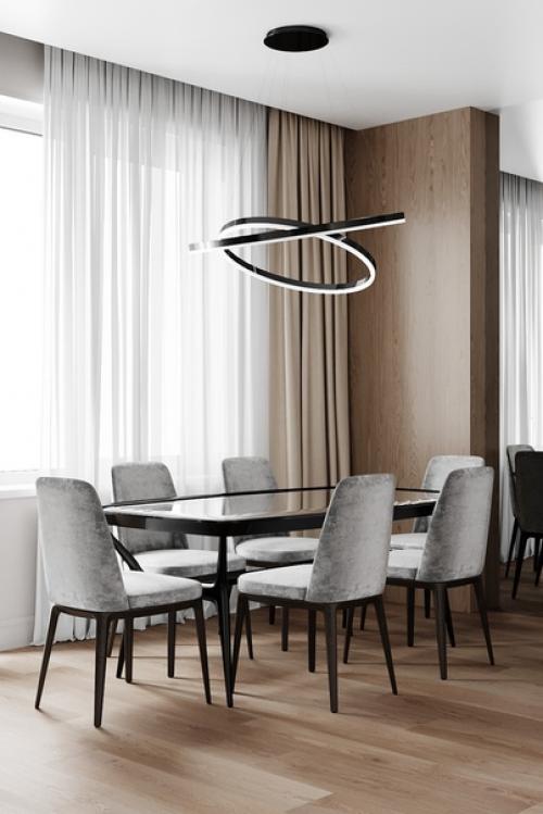 Дизайн - проект светлой квартиры 100 кв. 03