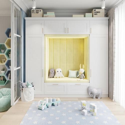 Трехкомнатная квартира в пастельных тонах. 04