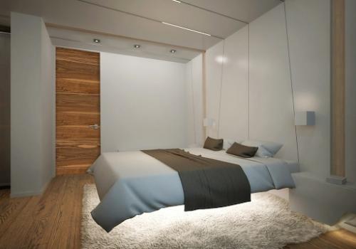 Парящая кровать - оригинальное решение для любой спальни. 03