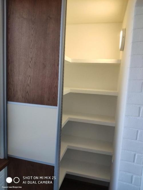 Капитальное преображение.  В этом году закончил обустройство балкона. 06