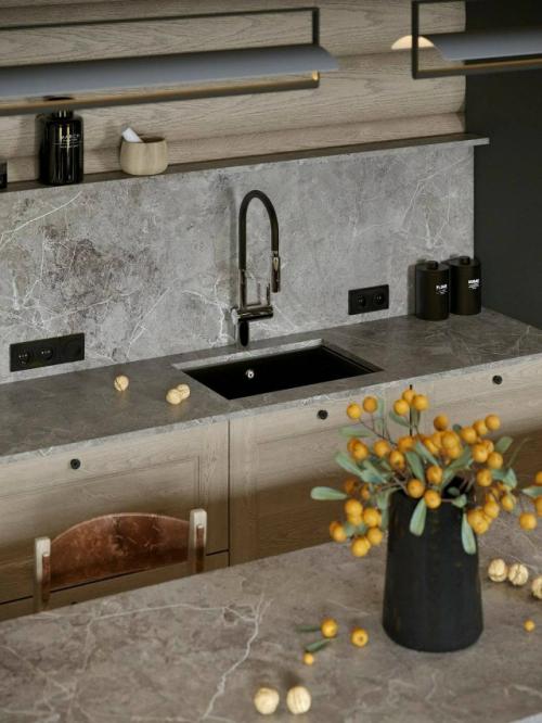 Интерьер, который сочетает в себе уют природных материалов и эстетику лаконичного дизайна. 06