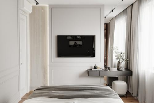 Дизайн - проект светлой квартиры 100 кв. 05