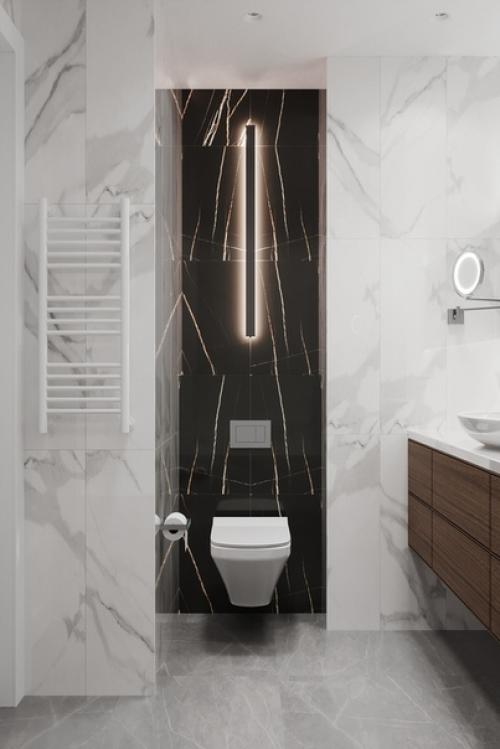 Дизайн - проект светлой квартиры 100 кв. 08