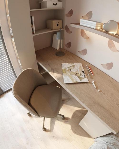 Волшебная детская комната в современном стиле. 05