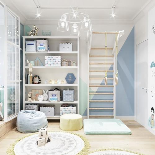 Трехкомнатная квартира в пастельных тонах. 05