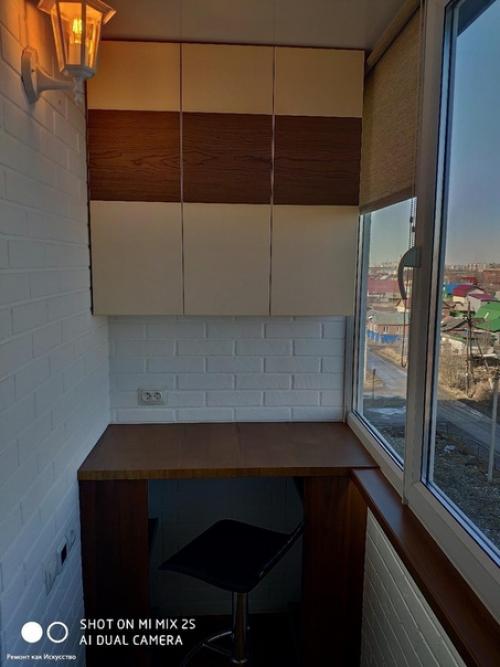 Капитальное преображение.  В этом году закончил обустройство балкона. 01