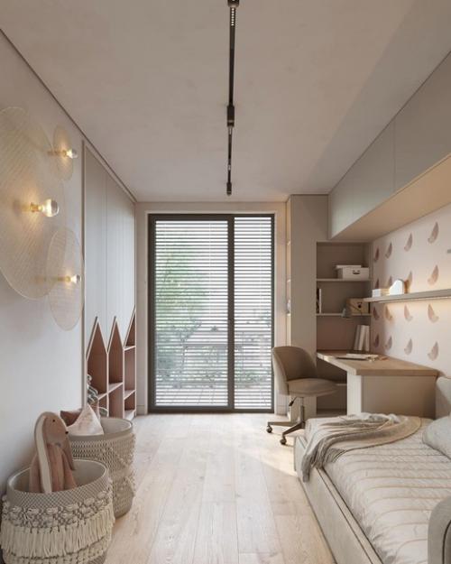 Волшебная детская комната в современном стиле. 04