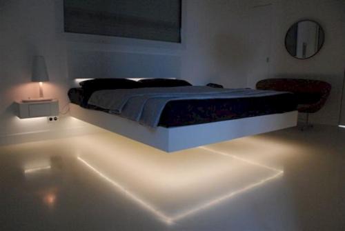 Парящая кровать - оригинальное решение для любой спальни. 05