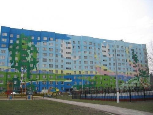 Раменское - город в Подмосковье, знаменитый своими сногшибательно раскрашенными домами! 04