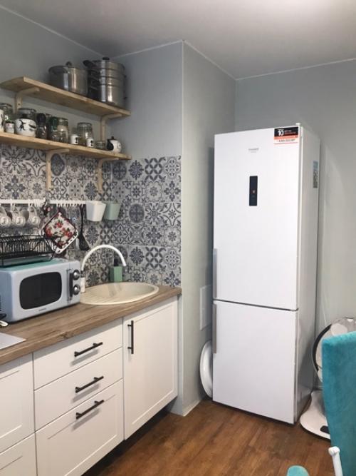 Наша кухня и ванная до/после. 03