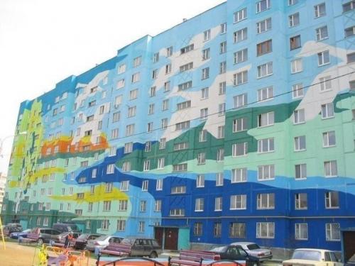 Раменское - город в Подмосковье, знаменитый своими сногшибательно раскрашенными домами! 01