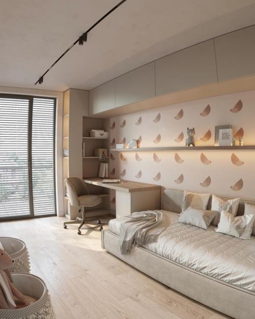 Волшебная детская комната в современном стиле. 02