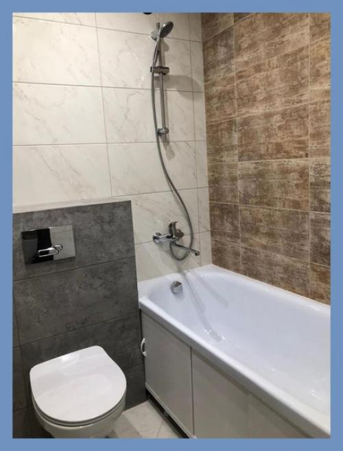 Пришлось поиграться с перепланировкой, но теперь у нас есть полноценных две комнаты. 04