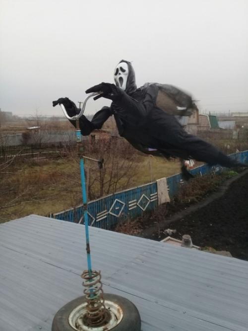 Это самое крутое пугало, которое мне приходилось видеть! 04