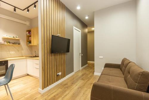 2-Комнатная кухня студия, площадью 42 кв. 02