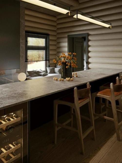 Интерьер, который сочетает в себе уют природных материалов и эстетику лаконичного дизайна. 02