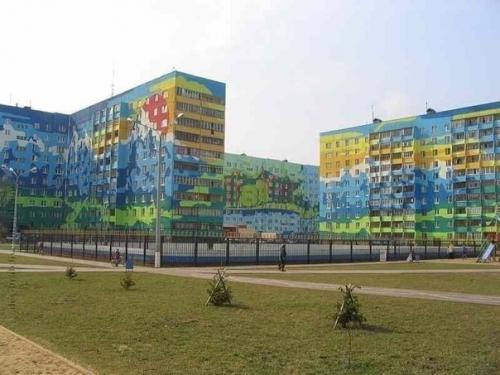 Раменское - город в Подмосковье, знаменитый своими сногшибательно раскрашенными домами! 05