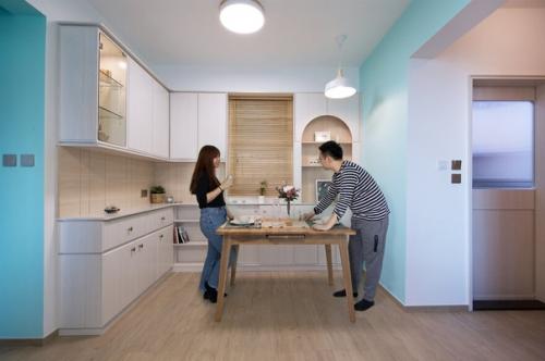 Цвет тиффани можно использовать в интерьере для расстановки акцентов. 04