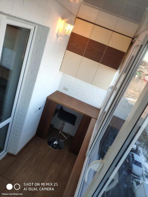 Капитальное преображение.  В этом году закончил обустройство балкона. 08