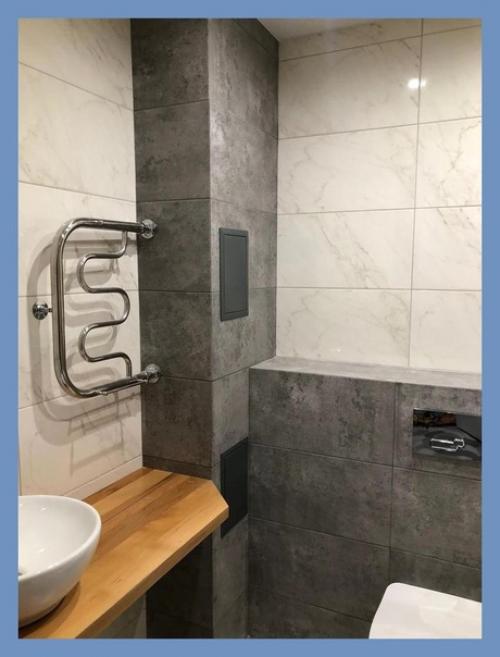 Пришлось поиграться с перепланировкой, но теперь у нас есть полноценных две комнаты. 03