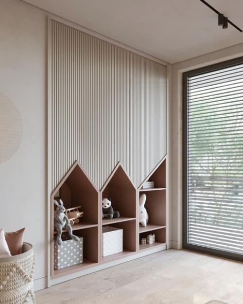 Волшебная детская комната в современном стиле. 01