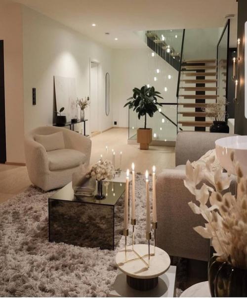 Стильный дизайн загородного дома. 01