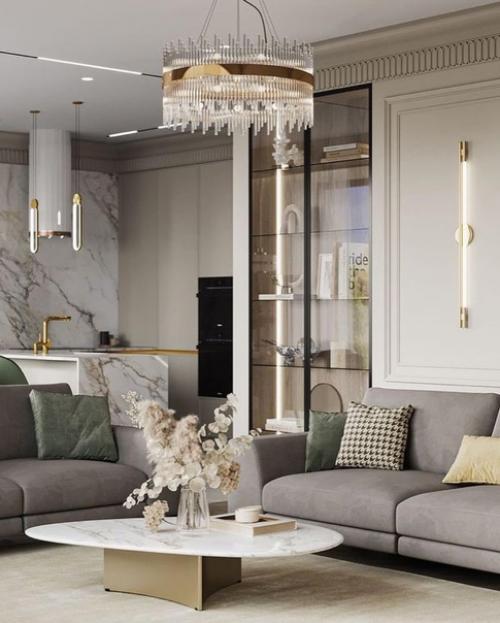 Дизайн - проект элегантного интерьера загородного дома в Ярославле. 05