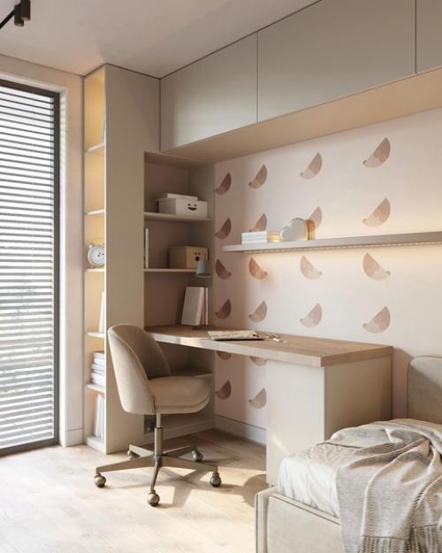 Волшебная детская комната в современном стиле. 03