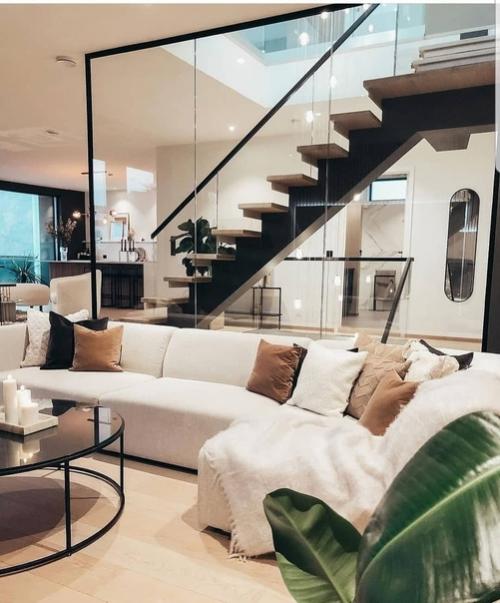 Стильный дизайн загородного дома. 02