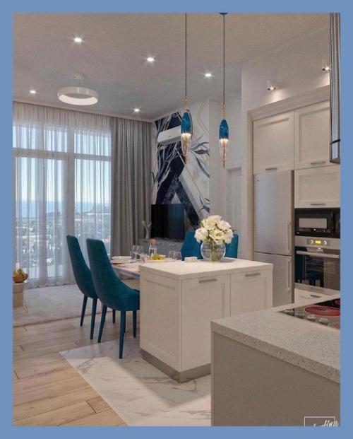 Со вкусом.  Уютно и красиво, ещё бы ванную комнату посмотреть. 01