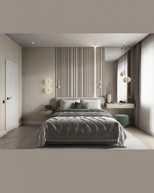 Оцените проект спальни от 1 до 5. 04