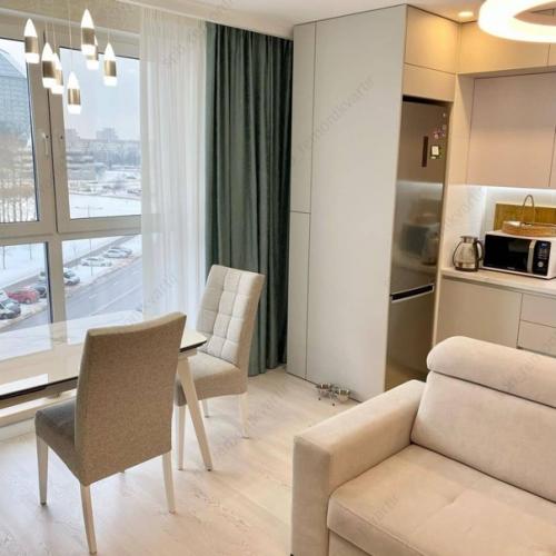 Кухня и гостиная после объединения. 02