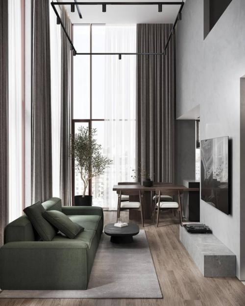 Как вы относитесь к спокойным монотонным интерьерам в единой цветовой гамме? 05