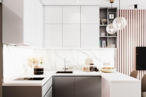 Проект небольшой, но уютной студии. 01