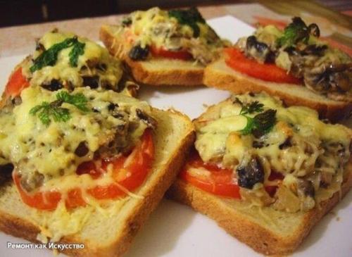 Подборка бутербродов для новогоднего стола. 01