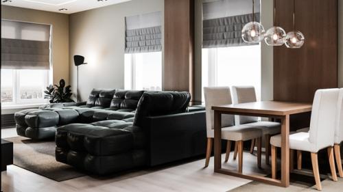 Дизайн интерьера трехкомнатной квартиры 80 кв. 08