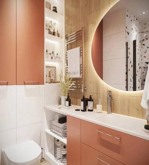 Санузел с отделкой терраццо - кому по вкусу. 01