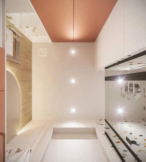 Санузел с отделкой терраццо - кому по вкусу. 05