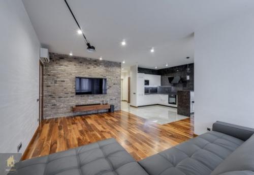 Дизайн - проект нашей кухни - гостиной, площадью 52 кв. 02