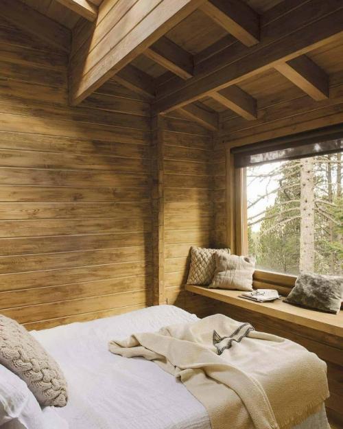 Этот домик - настоящий пример того, как природа и современный дизайн могут жить в полной гармонии. 03