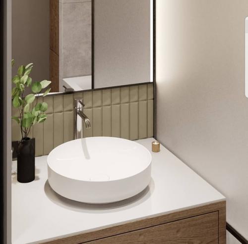 Интерьер ванной комнаты. 03