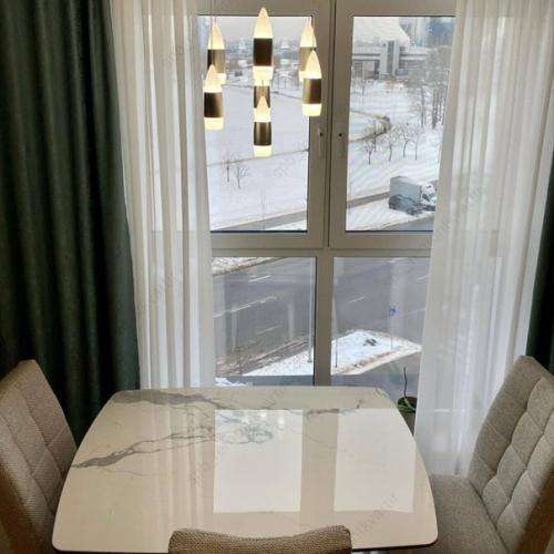 Кухня и гостиная после объединения. 06