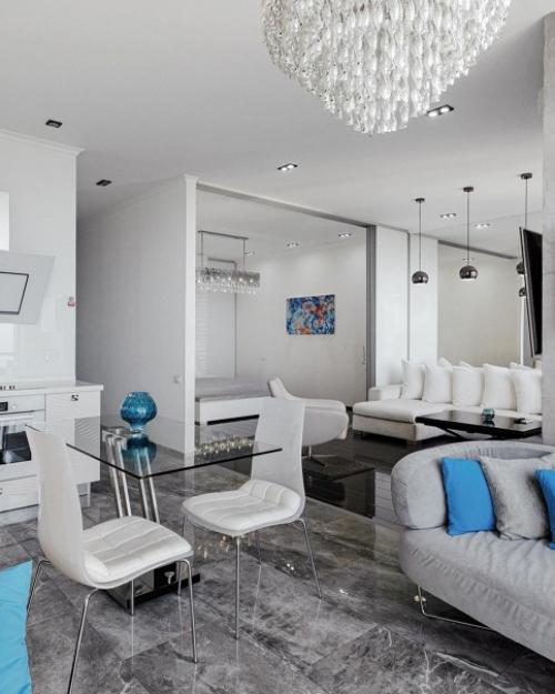 Долго искали квартиру с панорамным остеклением и видом на море. 04